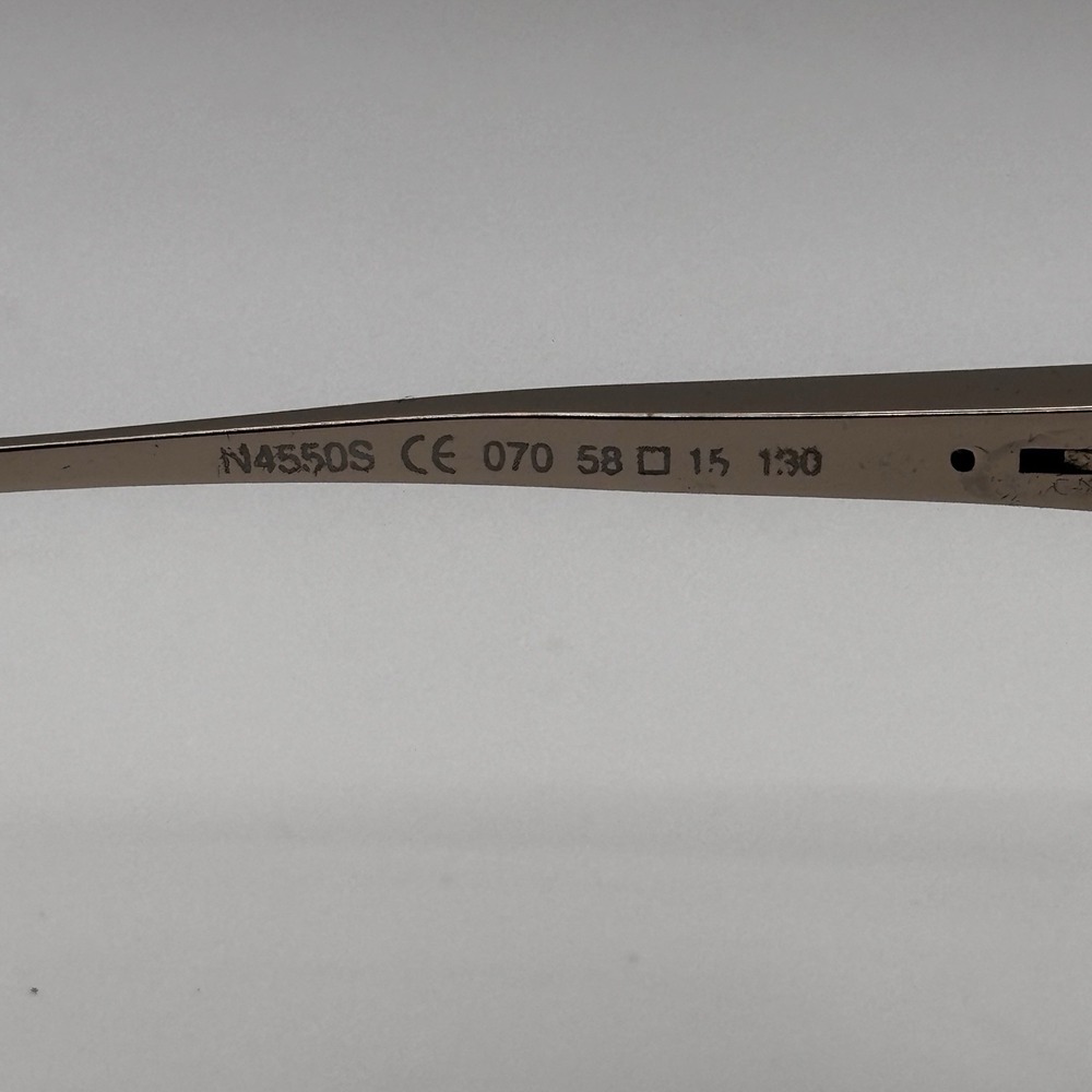 Nautica N4550S 070 Gold Aviator Sunglasses‎ 58mm with Case - Picture 9 of 10